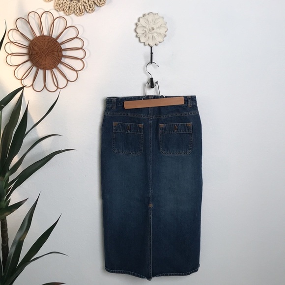 Vintage Old Navy Denim Skirt - Picture 4 of 8
